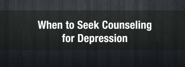 When to seek counseling for depression in Lake Orion MI